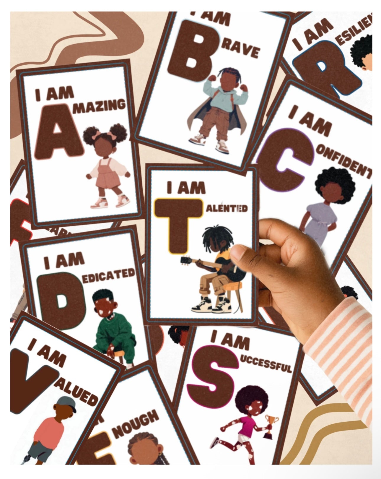 A-Z I See Me Affirmation Cards